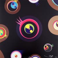 Takashi Murakami JELLYFISH EYES (Black 1) Offset Lithograph - Sold for $1,088 on 10-10-2026 (Lot 357).jpg
